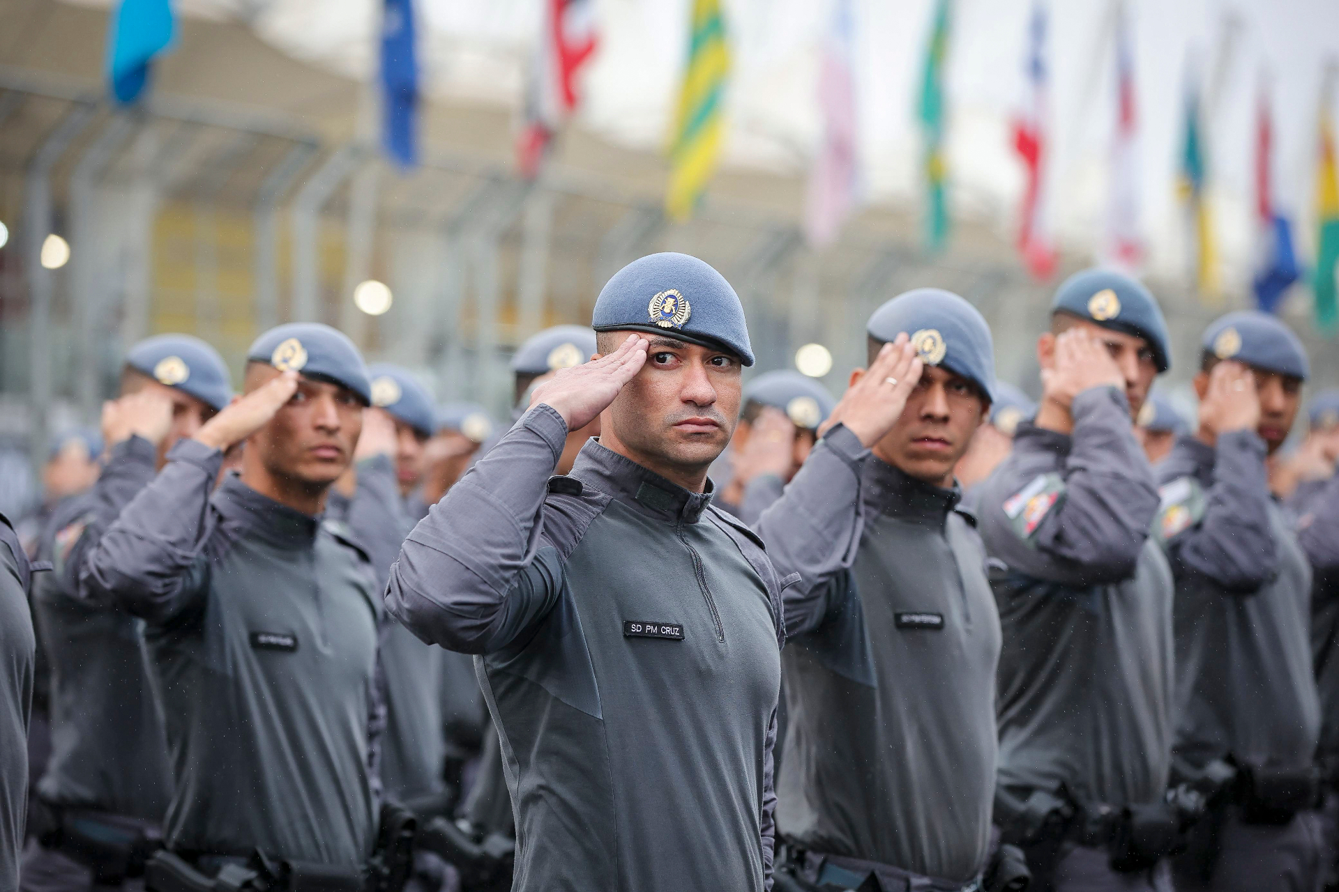 Formatura da Polícia Militar de São Paulo